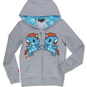 Brand new unicorn Tokidoki Hoodie